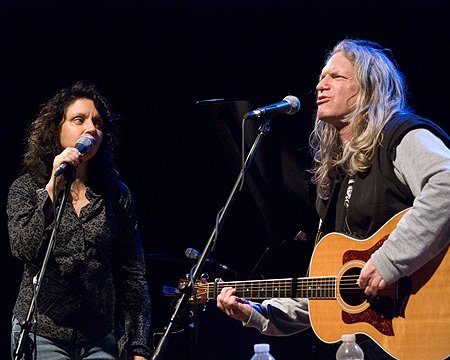 Lucy Kaplansky and Sam Baker