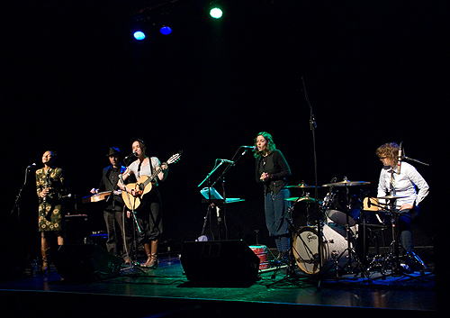 Allison Russel, Benny Sidelinger, Sarah MacDougall, Awna Teixeira and J.J. Jones