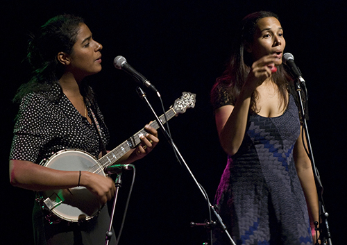Leyla McCalla and Rhiannon Giddens 