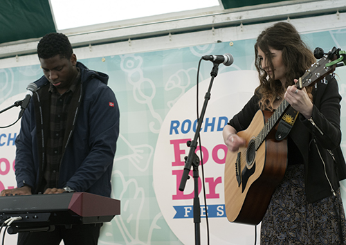Tobi Afolabi and Katie O'Malley