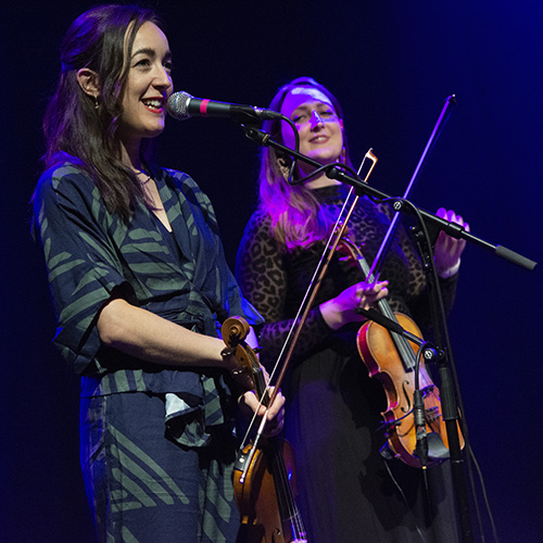 Catriona Price and Kristan Harvey