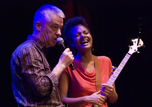 Allison Russell and Phil Brown