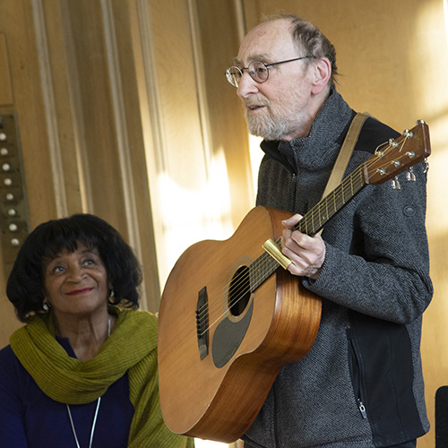 Annette Reis and Raphael Callaghan